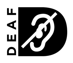 D DEAF logo