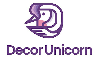 D DECOR UNICORN logo