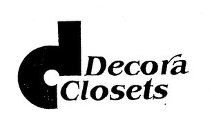 D DECORA CLOSETS logo