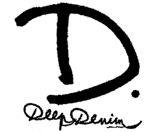 D. DEEP DENIM logo