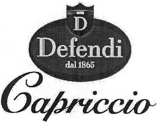 D DEFENDI DAL 1865 CAPRICCIO logo