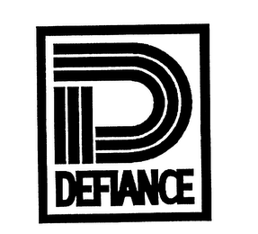 D DEFIANCE logo