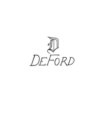 D DEFORD logo