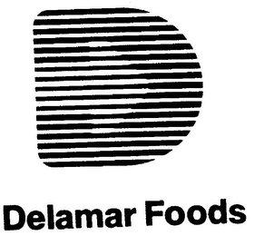D DELAMAR FOODS logo