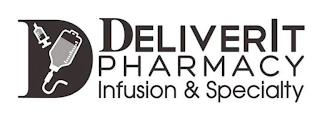 D DELIVERIT PHARMACY INFUSION & SPECIALTY logo