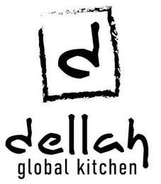 D DELLAH GLOBAL KITCHEN logo
