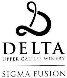 D DELTA UPPER GALILEE WINERY SIGMA FUSION logo