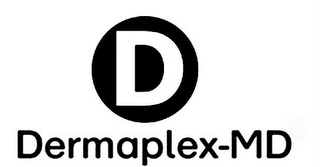 D DERMAPLEX-MD logo