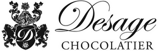 D DESAGE CHOCOLATIER logo