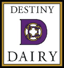 D DESTINY DAIRY logo