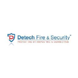 D DETECH FIRE & SECURITY PROTECTING BY INSPECTING & CONNECTING logo