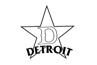 D DETROIT logo