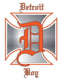 D DETROIT BOY logo