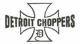 D DETROIT CHOPPERS logo