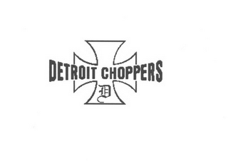 D DETROIT CHOPPERS logo