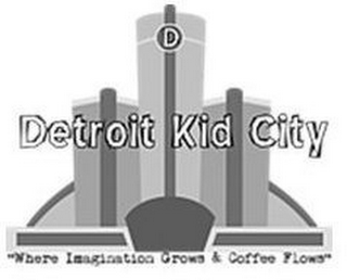D DETROIT KID CITY "WHERE IMAGINATION GR logo