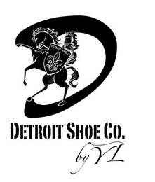 D DETROIT SHOE COMPANY BY YL DETROIT SHOE logo