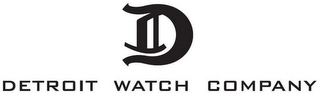 D DETROIT WATCH COMPANY logo