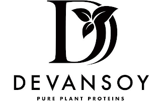 D DEVANSOY PURE PLANT PROTEINS logo