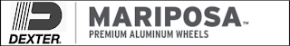 D DEXTER. MARIPOSA PREMIUM ALUMINUM WHEELS logo