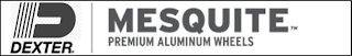 D DEXTER. MESQUITE PREMIUM ALUMINUM WHEELS logo