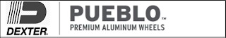 D DEXTER. PUEBLO PREMIUM ALUMINUM WHEELS logo