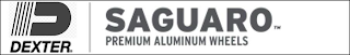 D DEXTER. SAGUARO PREMIUM ALUMINUM WHEELS logo