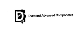 D DIAMOND ADVANCED COMPONENTS logo