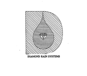D DIAMOND RAIN SYSTEMS logo