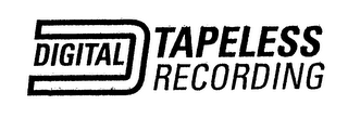 D DIGITAL TAPELESS RECORDING logo