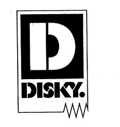 D DISKY. logo