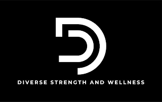 D DIVERSE STRENGTH AND WELLNESS logo