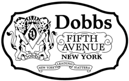 D DOBBS DOBBS FIFTH AVENUE NEW YORK NEW YORK'S LEADING HATTERS logo