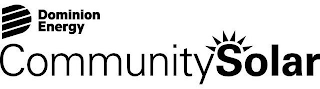 D DOMINION ENERGY COMMUNITY SOLAR logo
