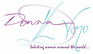 D DONNA LAVORO SALUTING WOMEN AROUND THE WORLD... logo