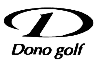 D DONO GOLF logo