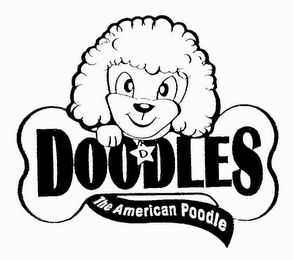 D DOODLES THE AMERICAN POODLE logo