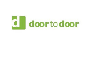 D DOOR TO DOOR logo