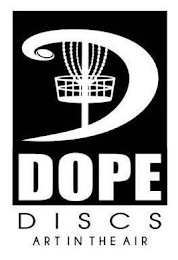 D DOPE DISCS ART IN THE AIR logo