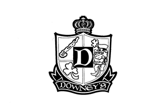 D DOWNEY'S logo