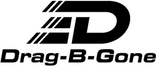 D DRAG-B-GONE logo