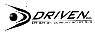 D DRIVEN INC. LITIGATION SUPPORT SOLUTIONS logo