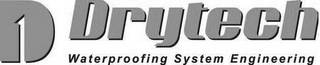 D DRYTECH WATERPROOFING SYSTEM ENGINEERING logo