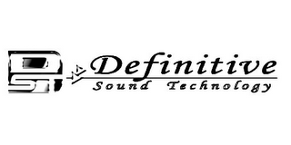 D DST DEFINITIVE SOUND TECHNOLOGY logo