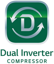 D DUAL INVERTER COMPRESSOR logo