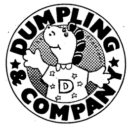 D DUMPLING & COMPANY THE DINOSAUR logo