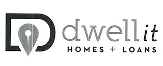 D DWELLIT HOMES + LOANS logo