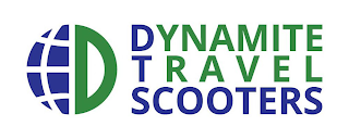 D DYNAMITE TRAVEL SCOOTERS logo