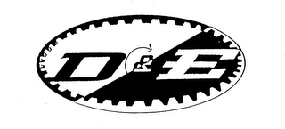 D & E logo