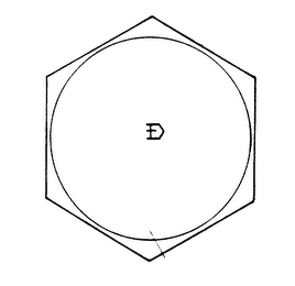 D E logo
